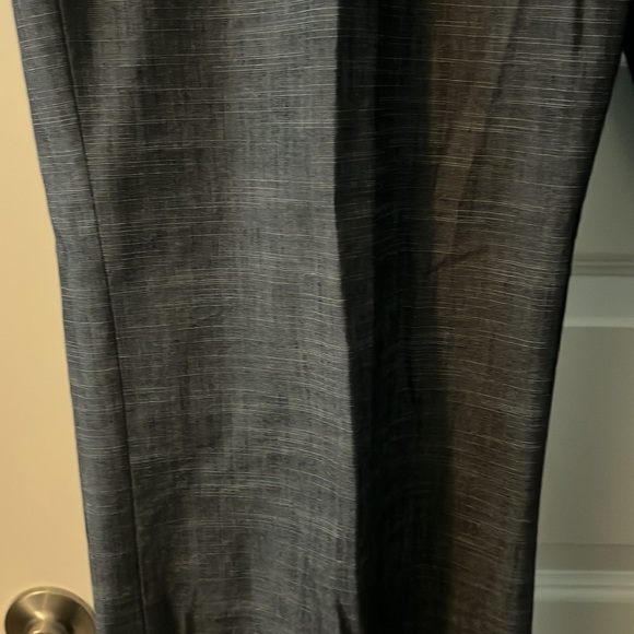 Rafaella trousers size 16 Blue subtle stripes wear to work pants office business - Picture 3 of 11